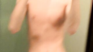 Devastatingly Handsome Dude, Tyler Thayer, Teases His Huge Cock and Blasts His Load