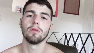 Unleashed Passion Tattooed Latinos raw ride ends in a cumshot explosion
