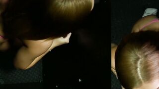 Busty Brunette Burns with Interracial Passion