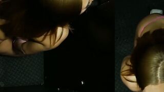 Busty Brunette Burns with Interracial Passion
