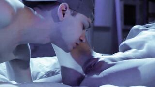 Slurping My Creamy Cock Juices Down Kyler Quinns Tight Little Puss