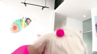 BLONDE INSATIABLE Slutty Belle Gets Stuffed with Cock Like Its Her Job