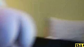 Sleazy Secretary Sarah Stevens Sacrifices Her Ass to Dominant CEOs Control