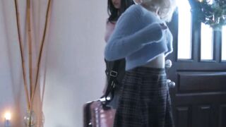 Seductive Sabina Rouge Seduces Jessie Saint in a Scorching Lesbian Lust Fest