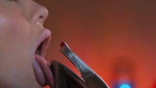 Seductive Sabina Rouge Seduces Jessie Saint in a Scorching Lesbian Lust Fest
