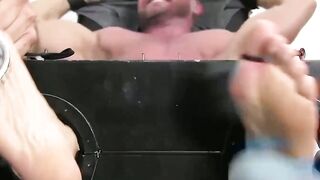 FootPlayFrenzy.com  Sensual Slave Surrenders to Seductive Soles