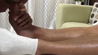 ToeTallyDesired.com  Deviant Stud Surrenders to Foot Worship Frenzy