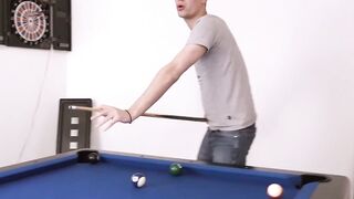 Inkredible Orgy A Tatooed Siren Takes the Pool Table by Storm