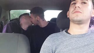Threeway Tease Dimitri, Luca, and Leo Get Screwed
