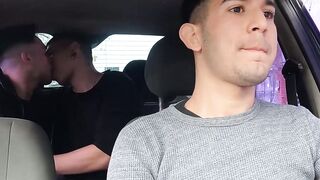 Threeway Tease Dimitri, Luca, and Leo Get Screwed