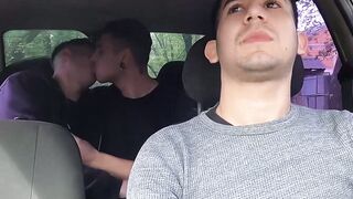 Threeway Tease Dimitri, Luca, and Leo Get Screwed