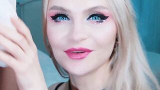 Insatiable Bombshell Devours Her Lovers Thirsty Cock