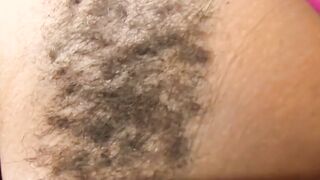 Sultry Sunset Ebony Amateur Wears Nipples Sizers and Gets Wet