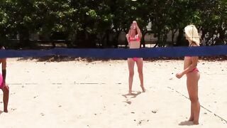 Volleyball Vixens A Beachside Bareback Banger