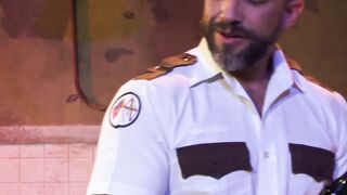 Bound and Briefed Dirk Caber Takes Charge