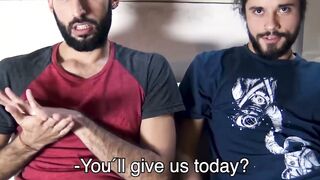 Burning Passion Sebas and Ramiros Scorching Latino Affair