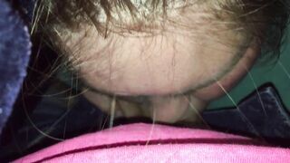 Desperate Teenagers Sneaks Her Bf In Her Room Then Suck His Penis Under The Cover While Parents Inside The Next Room Cum Swallowing