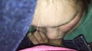 Desperate Teenagers Sneaks Her Bf In Her Room Then Suck His Penis Under The Cover While Parents Inside The Next Room Cum Swallowing