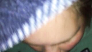 Desperate Teenagers Sneaks Her Bf In Her Room Then Suck His Penis Under The Cover While Parents Inside The Next Room Cum Swallowing