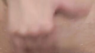 18 Year Old Lesley takes a goddess shower and offer her BF a fellatio