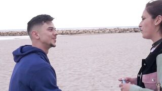 Sultry Sunset Seduction Amys Beachside Blowjob