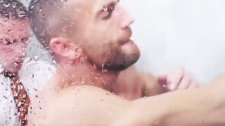 Swept Away Apolo Adri and Emir Boscattos steamy shower hookup