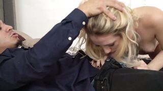 Breathtaking Blues When a Beautiful Blondes Secret Gets Exposed to Her Lovers Ears