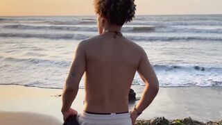 Beach Brawado Ciao Alves Gets Soaked in Sweat and Sek Beit