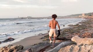 Beach Brawado Ciao Alves Gets Soaked in Sweat and Sek Beit
