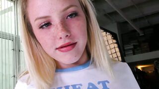 Sweaty Slut Dixie Lynn Spreads Her Legs for a Stolen Kiss