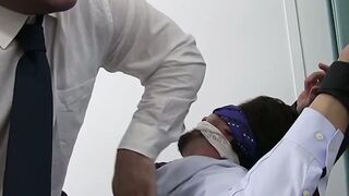 Tickled to Tears The Blindfolded Boss