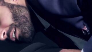 After Hours seduction. Hot gimp gets turned out by this unfathomable fine dude