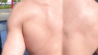Sweaty Summer Seduction Tommy Golds Muscle Oasis