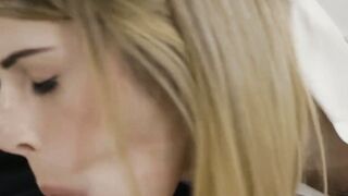 Sucking for Daddy  Tranny Temptress Begs for Dick