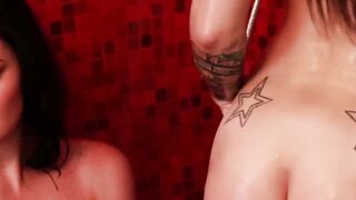 Inked Desires A Sizzling Shower Squirt