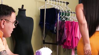 Bursting at the Seams Elizabeths Sizzling Palazzo Slip