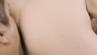 MyCreepyDad.com - Inked twink stepson blows stepdad during a sensual spa day