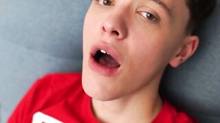 Cum Hungry Cutie Olegs Fierce Masturbation Session