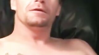ThroatGagXXX.com  CEOs Old Dick Cums Highly After Solo Blowjob