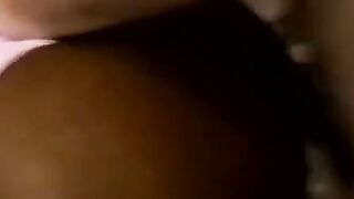 Cum Drenched Ebony A Sizzling Interracial Anal Encounter