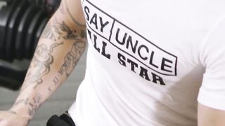 Sweaty Sessions Marcus McNeil and Angel Elias Heat Up the Gym