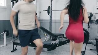Sweat Session Seduction Victoria Voxxx Works Out Her Killer Body  And Boxes Out Her Lover