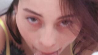 Tattooed Temptress Takes a Load