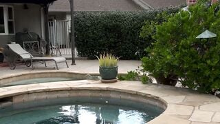 Poolside Seduction Jay Tee Takes Twink Skylar Finch