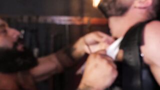Tempting Torture Ricky Larkin and Brian Bonds submits to Leo Fortes lustful wrath