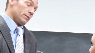 Professors Pet Blonde Bombshell Cameron Dee Gets Schooled in Lust