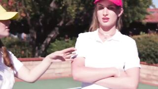Racket Rodeo Teen Tennis Players Turn Love into Lust