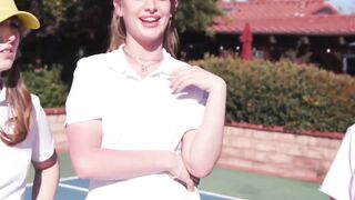 Racket Rodeo Teen Tennis Players Turn Love into Lust