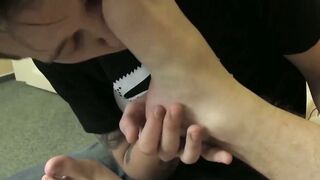 SoleMatesXXX.com  Devouring Delight Tiny Boys Feet Worshiped and Fucked by His Lovers Unbridled Passions