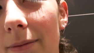 Public WC with Julie  The Wildest Bathroom Encounter